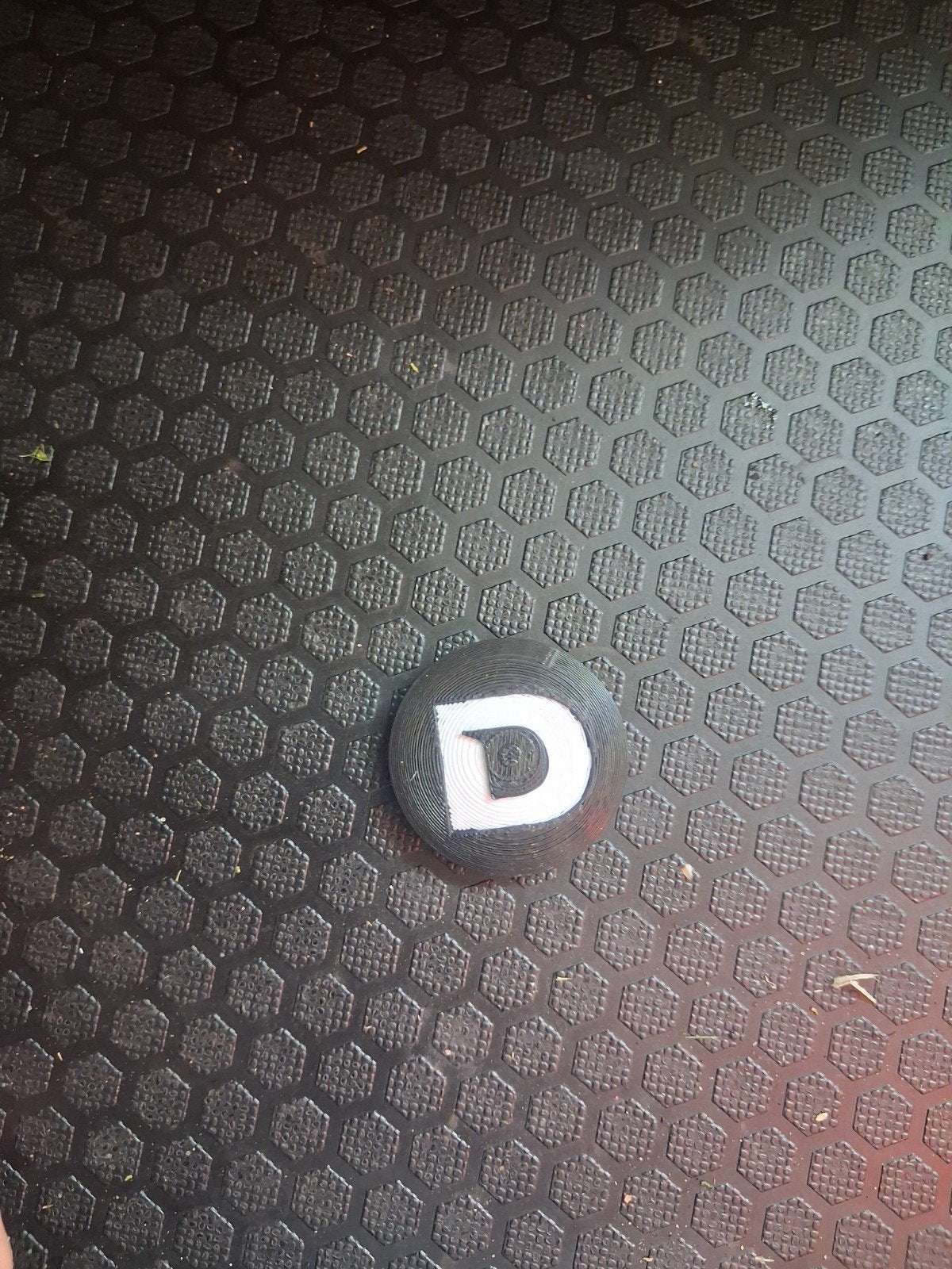 Derbi Custom Balhoofdmoer Zwart/Wit 3D Geprint, Ophalen of Verzenden, Nieuw, Overige typen, Derbi