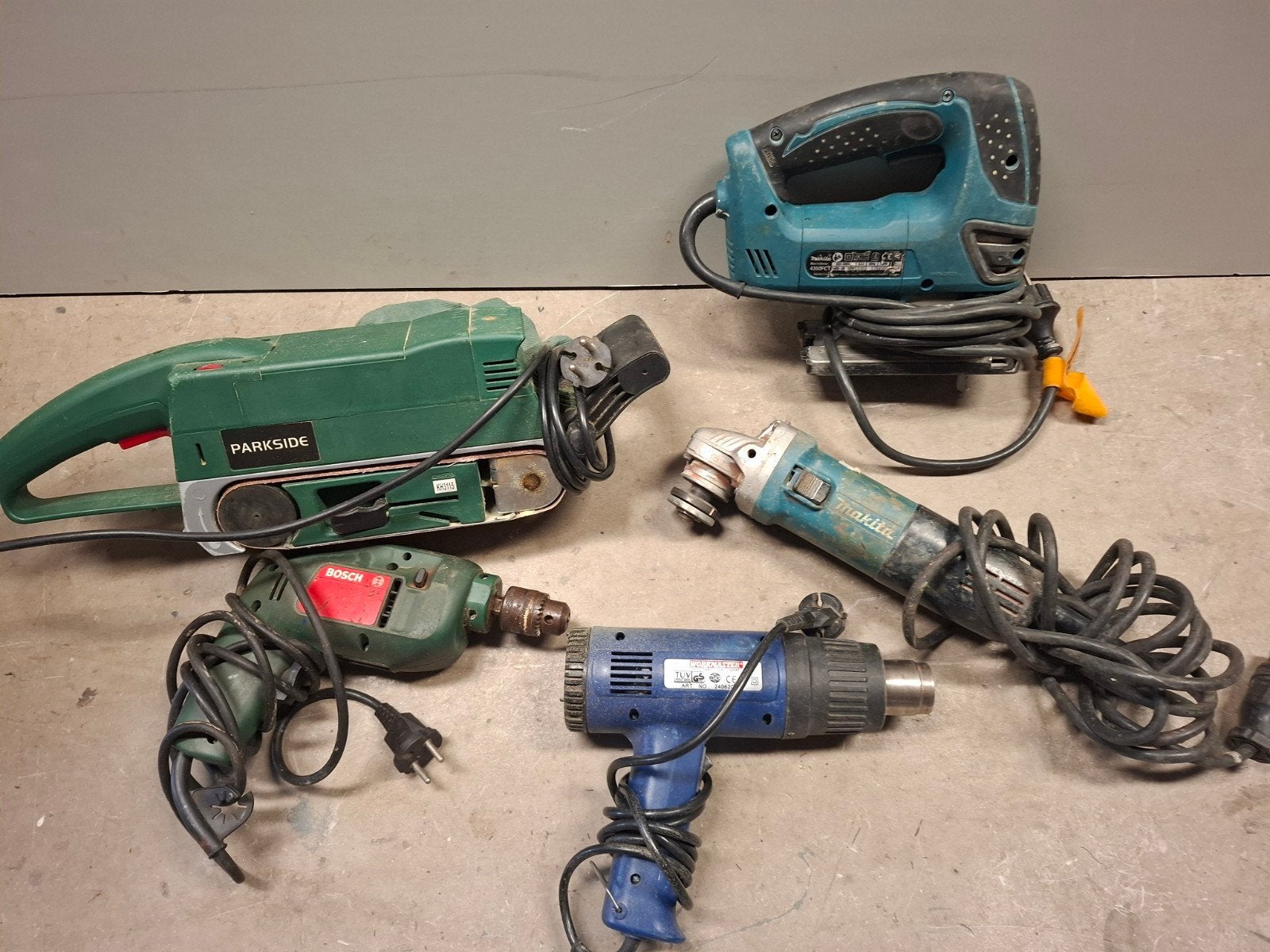 partijtje elektrisch gereedschap ( alles werkend), Ophalen of Verzenden, Gebruikt