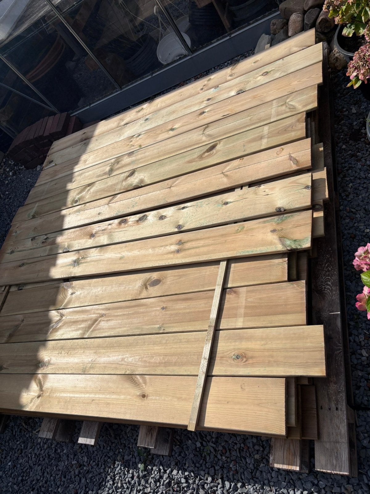 Grenen plank impregG komo 1.7x14.0x180 gesch 4rh gedroogd, Tuin en Terras, Schuttingen, Ophalen, 1 tot 2 meter, Minder dan 3 meter