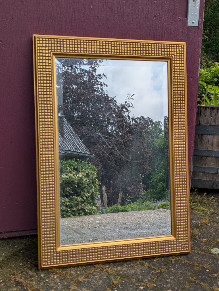 Spiegel met lijst, 60x85 en 92x198 cm. KIJK NU! 2 STUKS., Ophalen, Zo goed als nieuw, Minder dan 100 cm, Rechthoekig