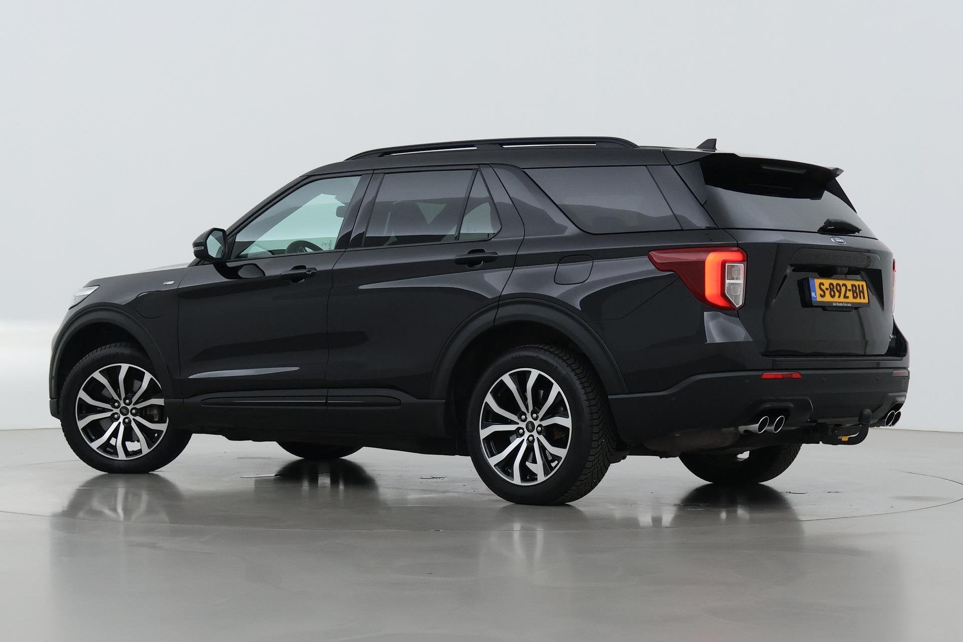 Ford Explorer 3.0 V6 ST-Line | 7 persoons | B&O | Panoramada, Auto's, Automaat, 14 kWh, 2441 kg, Zwart