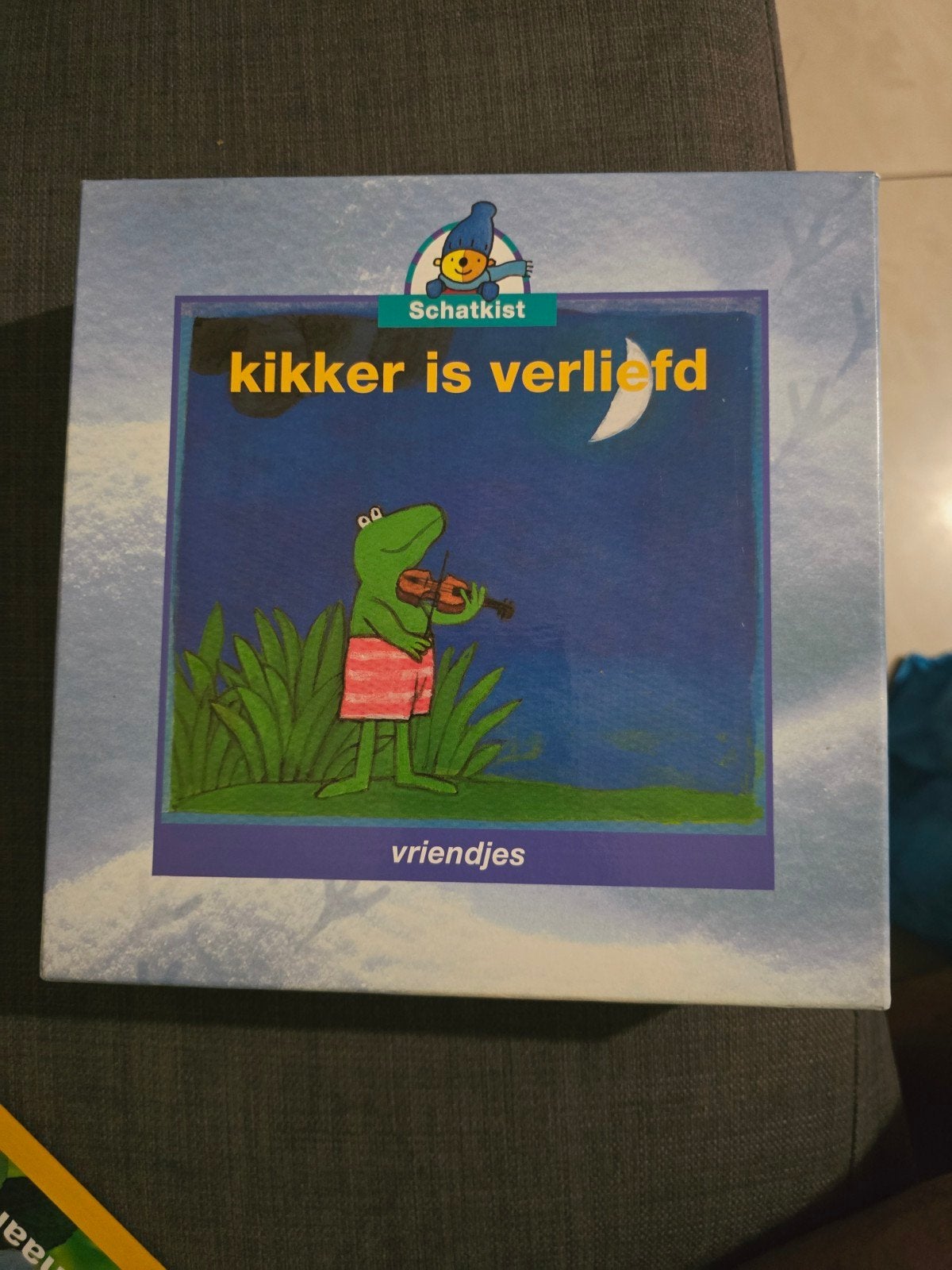 Kikker is verliefd - Schatkist Vriendjes, Boeken, Ophalen of Verzenden, Gelezen, Max Velthuijs, 2 tot 3 jaar