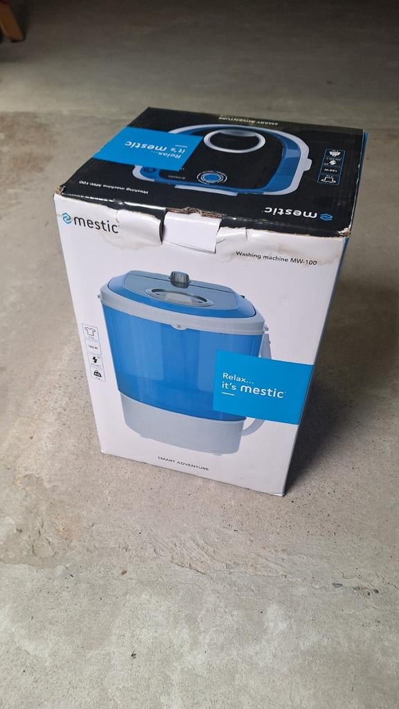Mestic MW-100 wasmachine, Caravans en Kamperen, Kampeeraccessoires, Ophalen, Zo goed als nieuw