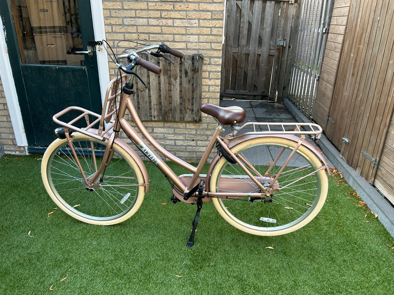 Damesfiets / Stadsfiets – Roségoud - Altec, Fietsen en Brommers, Fietsen | Dames | Damesfietsen, Ophalen, Zo goed als nieuw, Overige merken