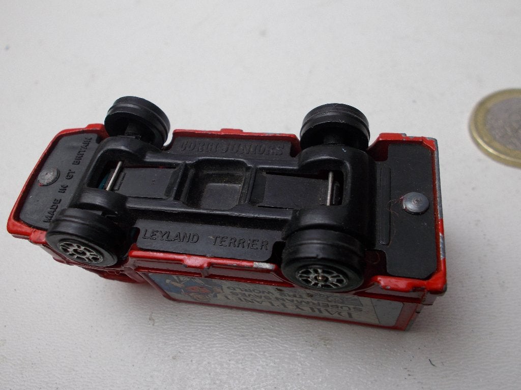 1978 Corgi Juniors No 50 SUPERMAN DAILY PLANET US VAN (-B-), Ophalen of Verzenden, Gebruikt, Bus of Vrachtwagen, Corgi