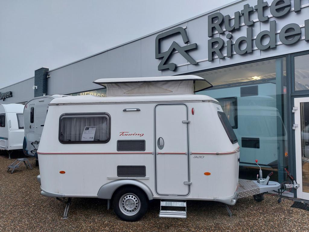 Eriba Touring Familia 320, Caravans en Kamperen, Caravans, Standaardzit, Tot en met 2, Bedrijf, Eriba