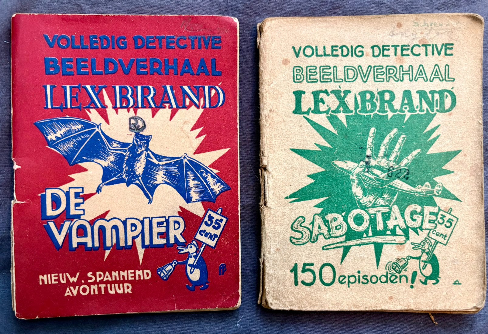 Lex Brand - deel 3 en deel 18, Boeken, Meerdere stripboeken, Ophalen of Verzenden, Gelezen