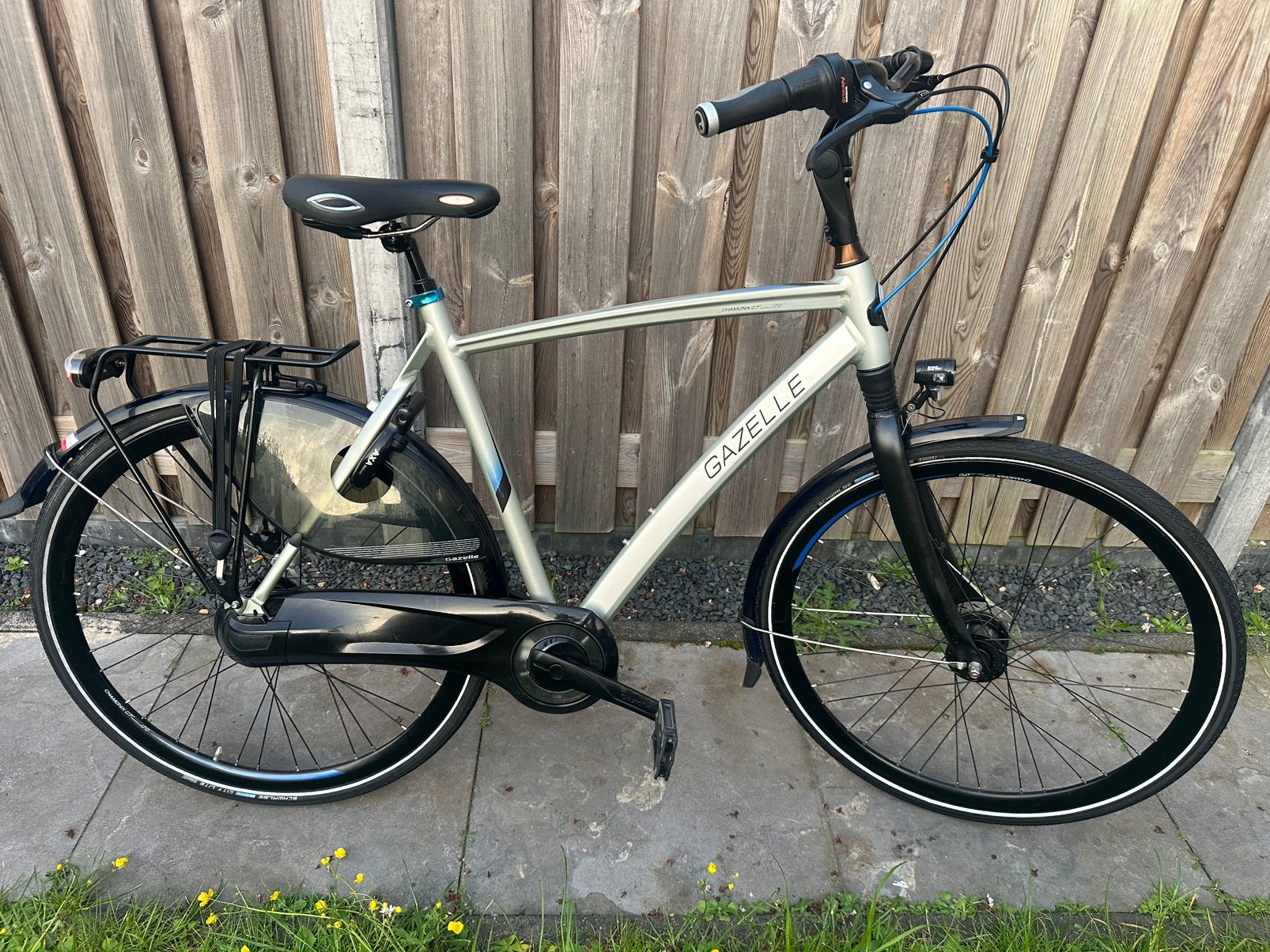 Gazelle Chamonix C7 LTD maat 57 cm, Fietsen en Brommers, Fietsen | Heren | Herenfietsen, Versnellingen, Ophalen of Verzenden, Zo goed als nieuw