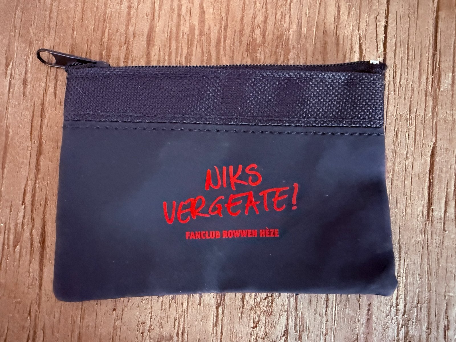 Rowwen Hèze Fanclub Portemonnee/Sleutelhanger, Ophalen of Verzenden, Nieuw, Zwart, Overige merken