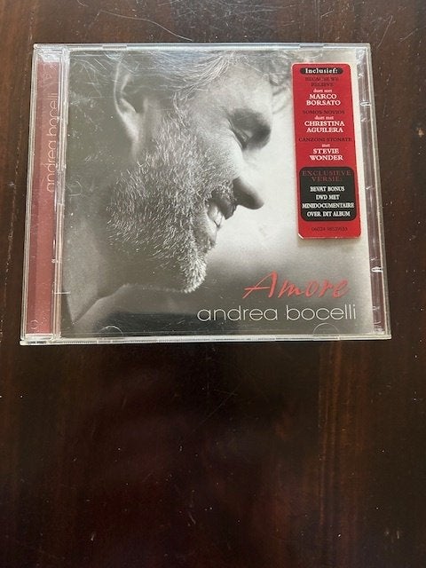 CD  Andrea  Bocelli, Ophalen of Verzenden, Zo goed als nieuw