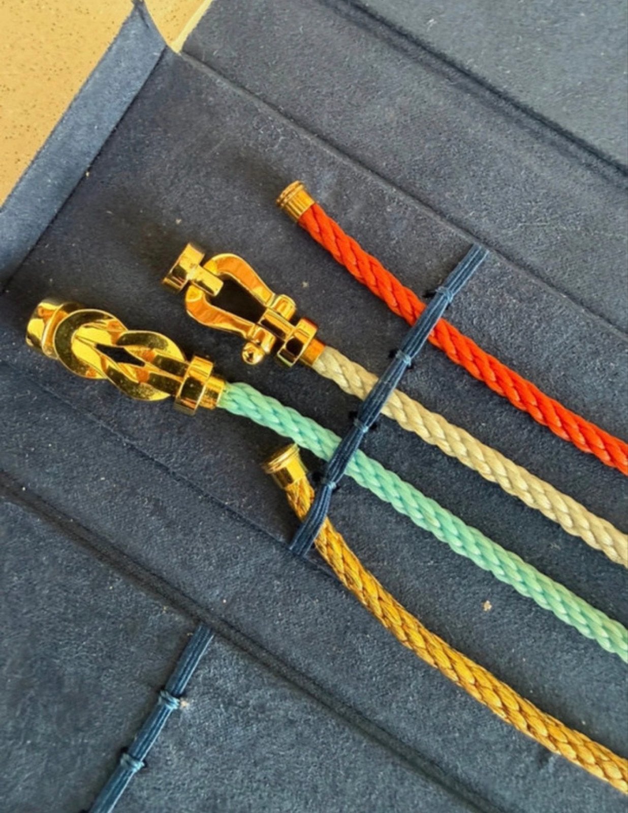 Fred Force 10 armband met verwisselbare kabels, Sieraden, Tassen en Uiterlijk, Ophalen of Verzenden, Zo goed als nieuw, Overige kleuren