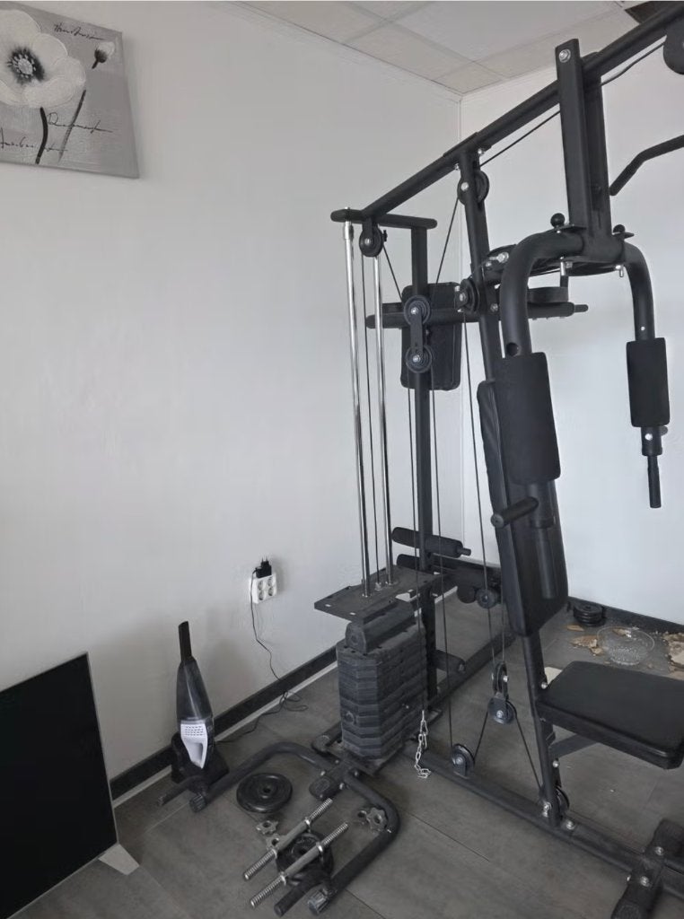 fitnes apparaat 4 delig, Sport en Fitness, Ophalen, Gebruikt, Armen, Stepapparaat