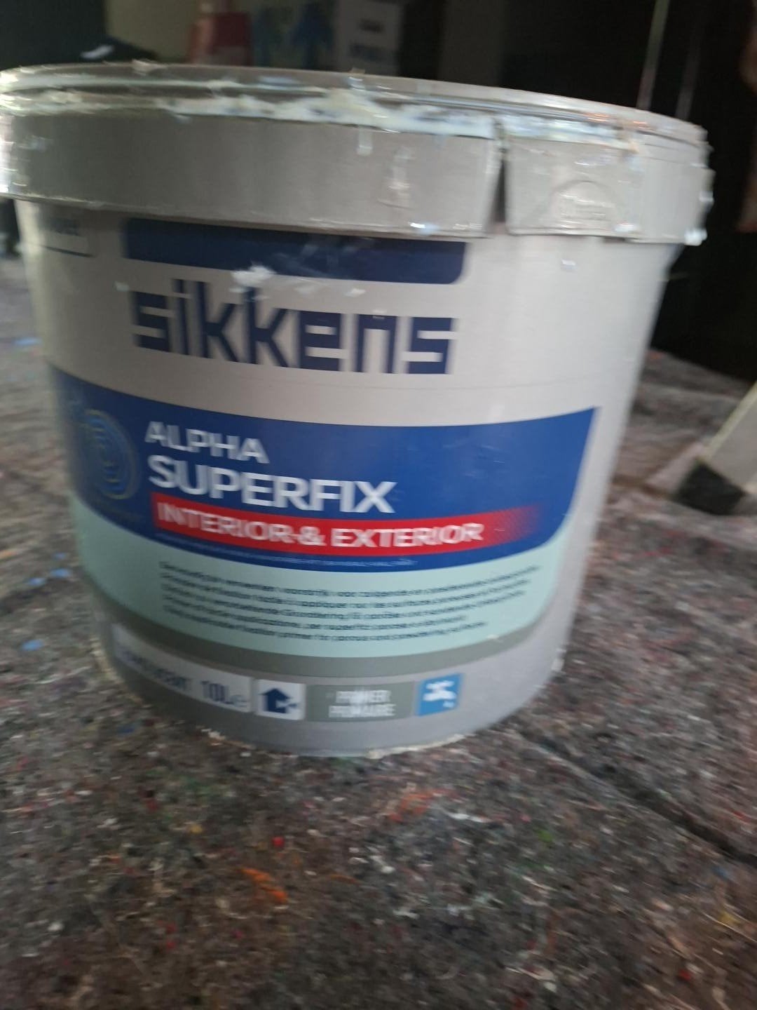 Sikkens Alpha Superfix voorstrijk 6,5l, Gebruikt, Overige kleuren, 5 tot 10 liter, Ophalen of Verzenden