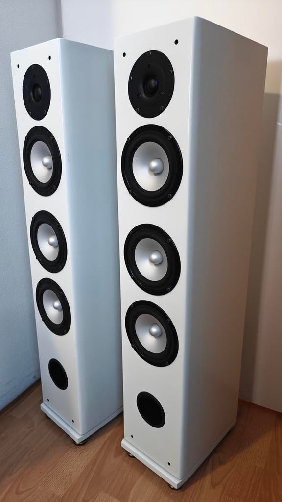 Hepta Exposure prototype, Gebruikt, 120 watt of meer, Front, Rear of Stereo speakers, Ophalen