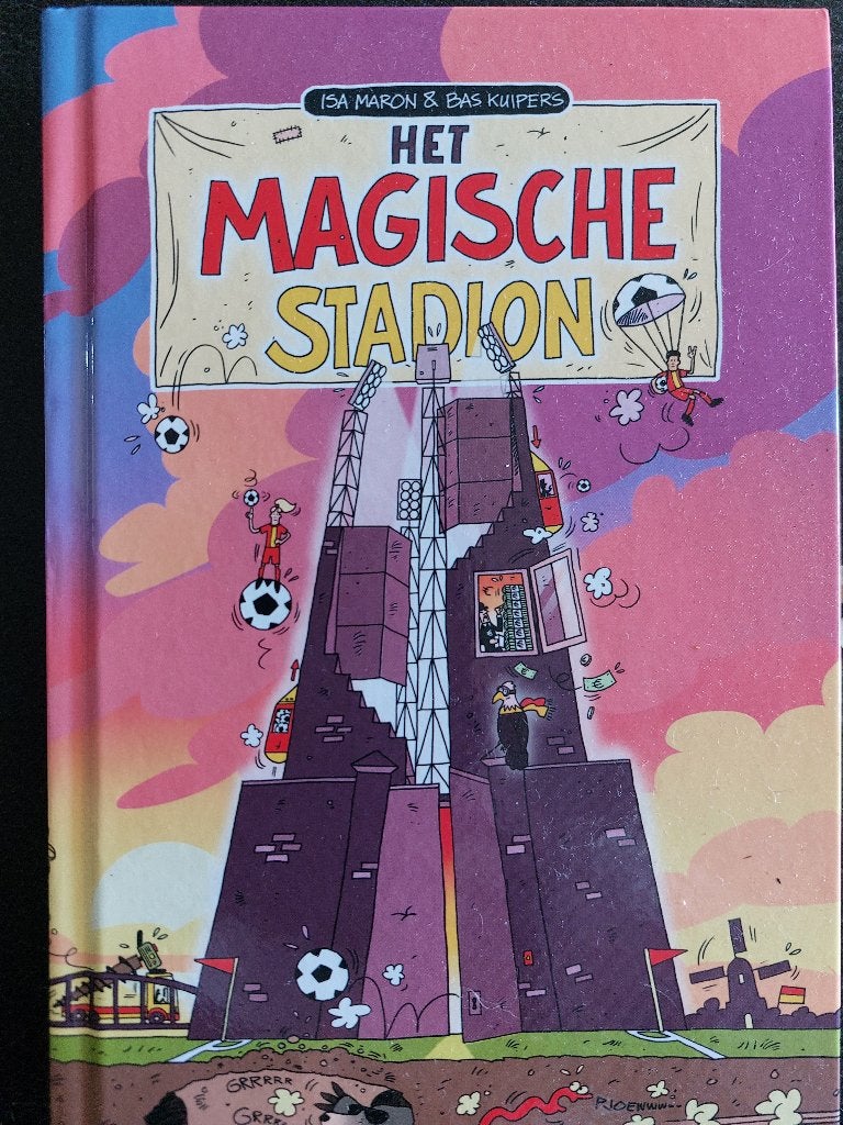 Het Magische stadion boek, Ophalen, Nieuw