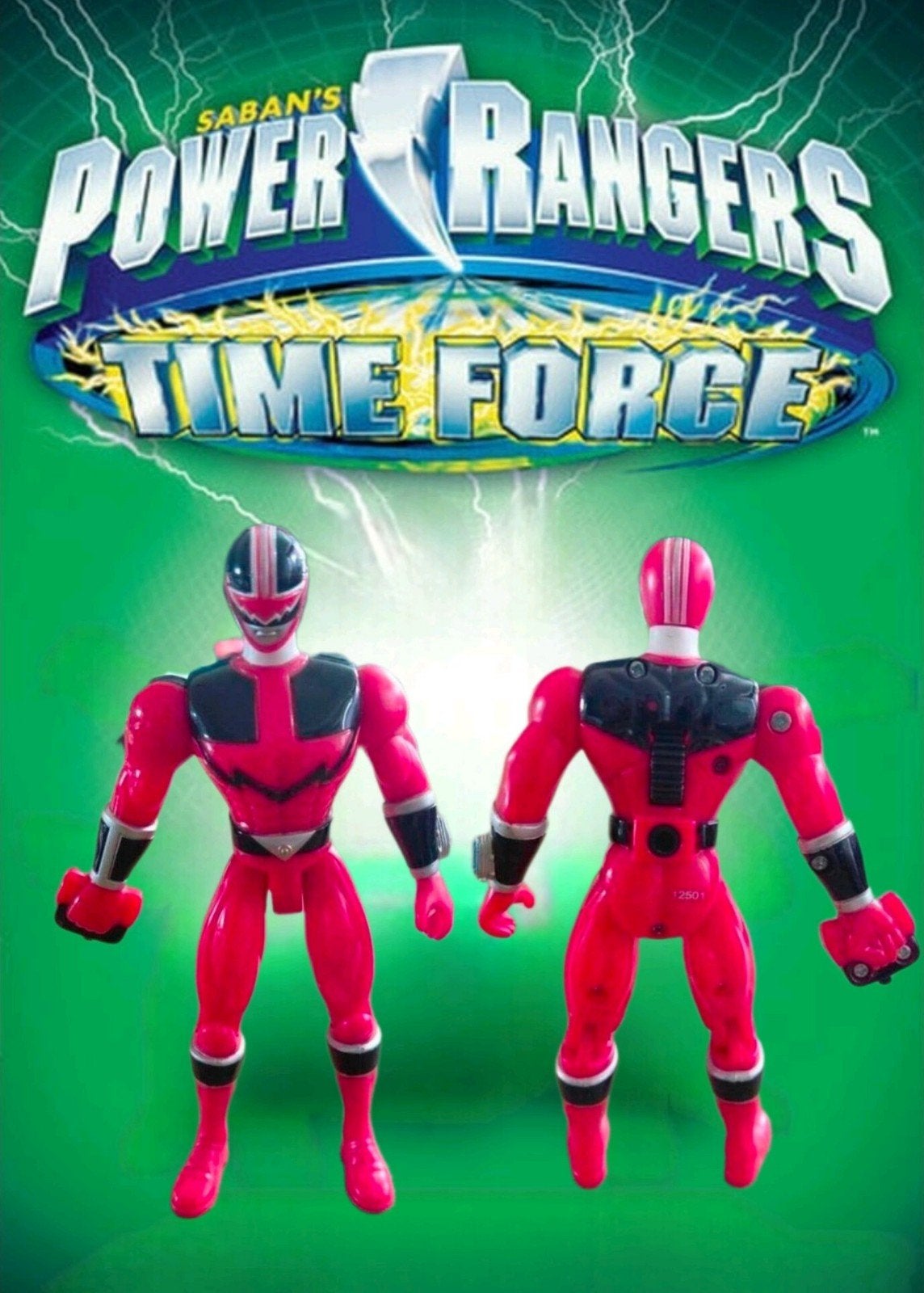 Quantum Ranger uit de serie Power Rangers Time Force, Ophalen of Verzenden, Gebruikt