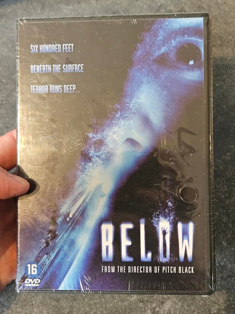 DVD Below NIEUW gesealed, Cd's en Dvd's, Vanaf 16 jaar, Ophalen of Verzenden, Nieuw in verpakking, Actiethriller