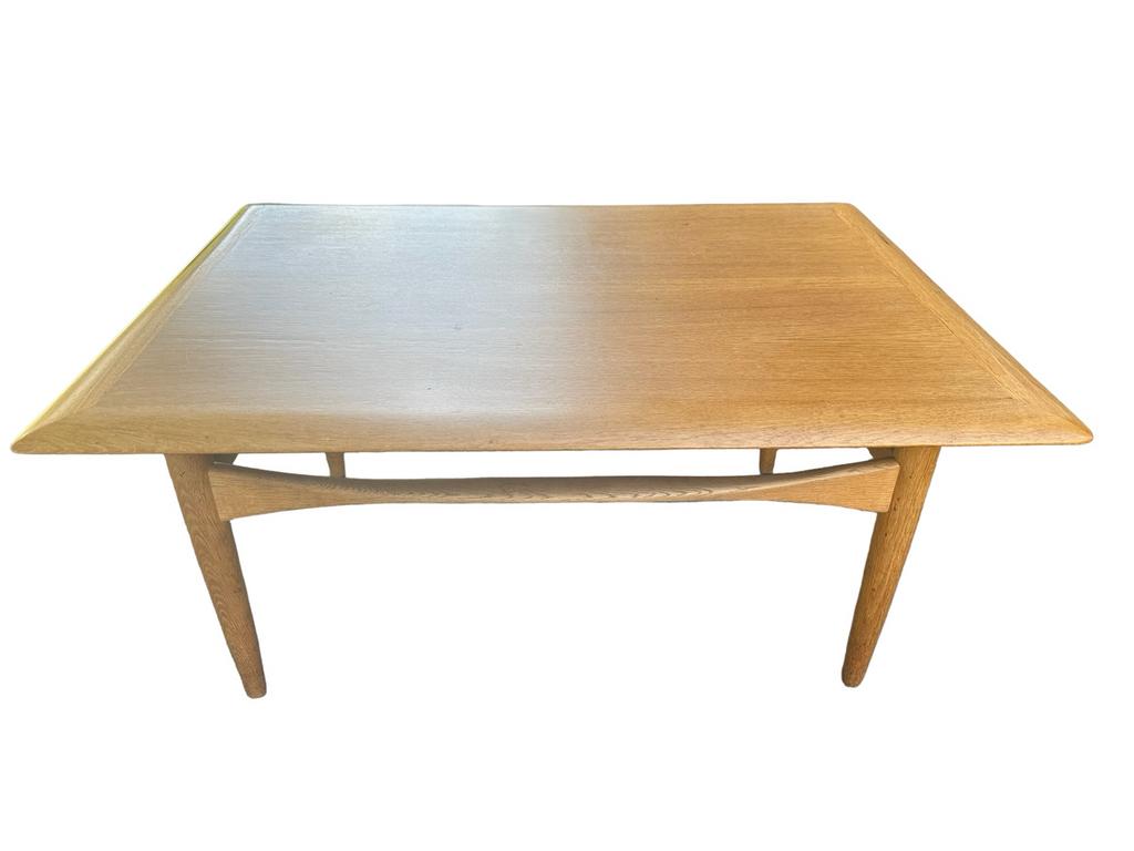 Bovenkamp salontafel, jaren '70, eikenhout, Antiek en Kunst, Ophalen