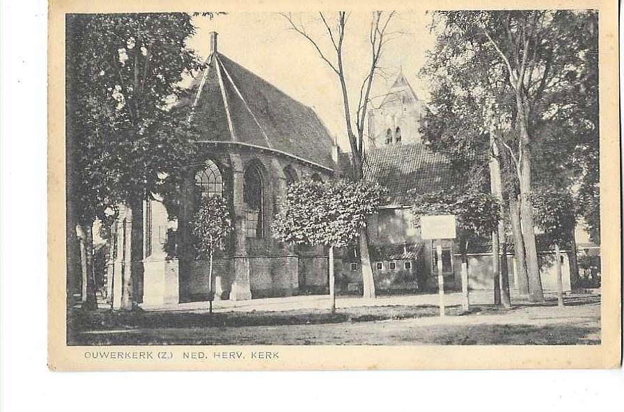 Ouwerkerk, Ophalen of Verzenden, 1920 tot 1940, Gelopen, Zeeland