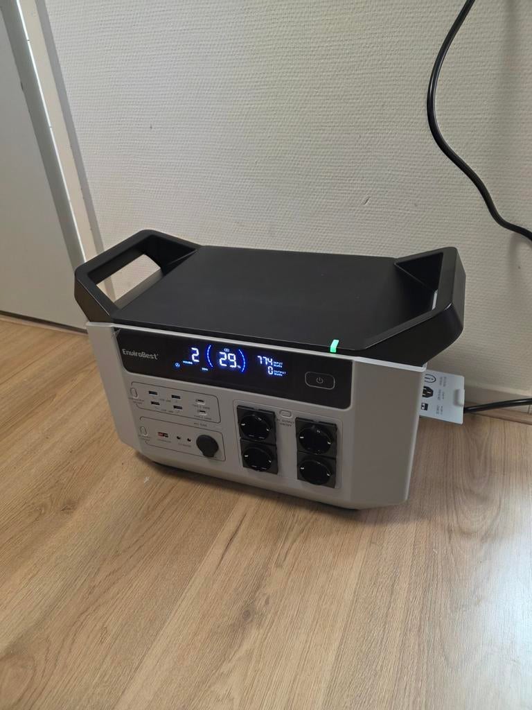 Draagbare Power Station 2500W, Ophalen of Verzenden, Zo goed als nieuw, Minder dan 5 kVA, Benzine