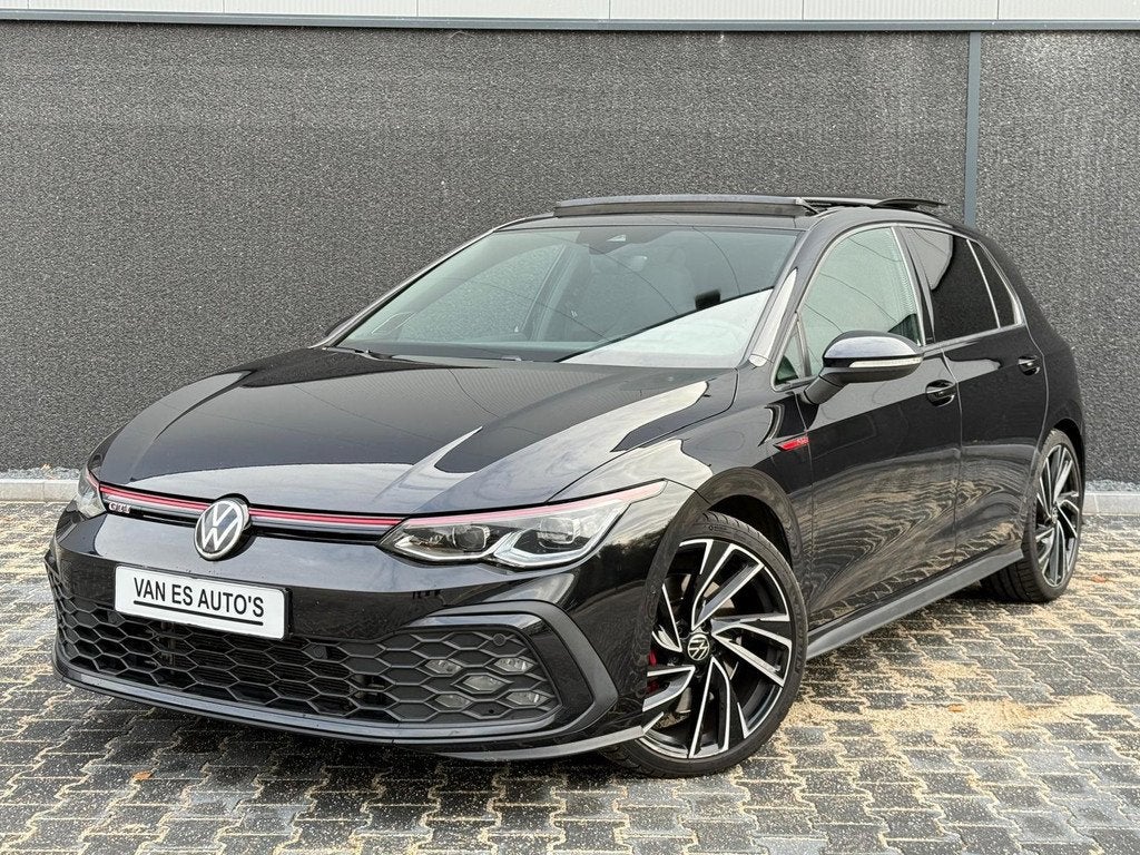 Volkswagen Golf 2.0 TSI GTI IQ|PANO|HEADUP|HARMAN|KEYLESS, 4 cilinders, 1984 cc, Zwart, Bedrijf