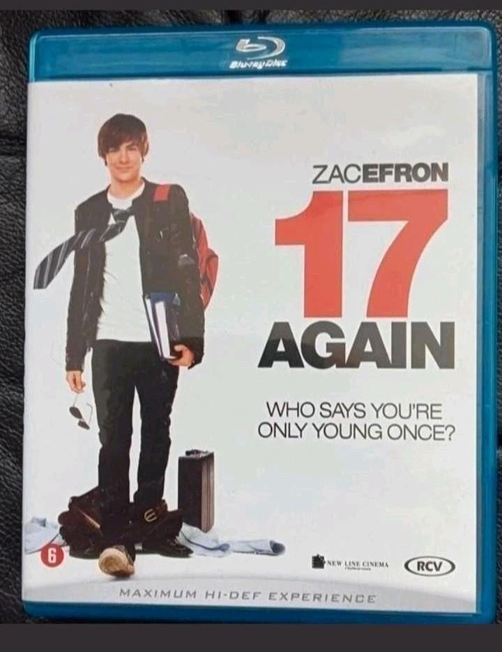 17 again bluray NL ondertiteld, Ophalen of Verzenden, Zo goed als nieuw, Humor en Cabaret
