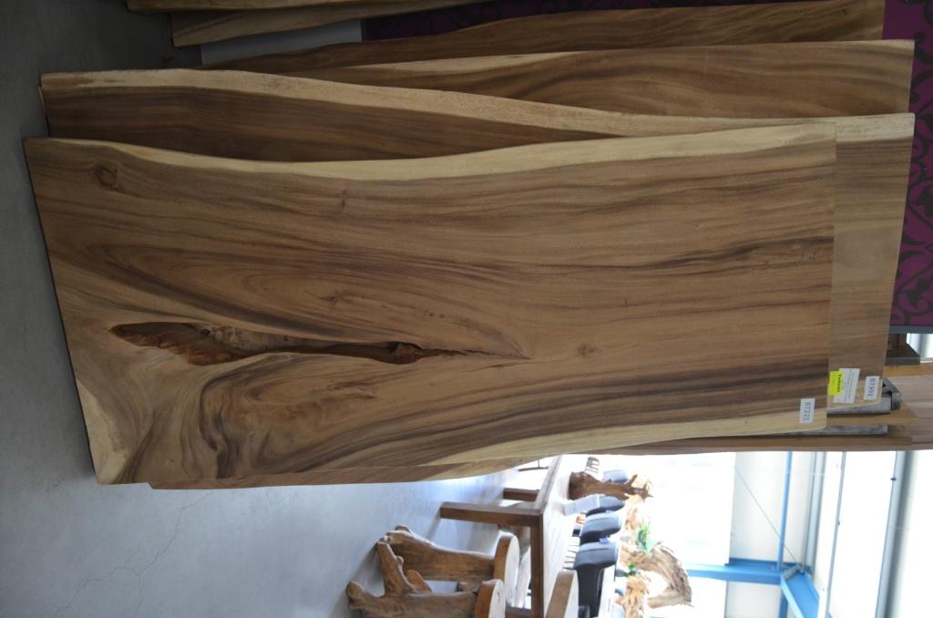 Boomstamtafel 200 cm suar -BT 221 – 2 meter boomstamtafel, Verzenden, Nieuw, Hout