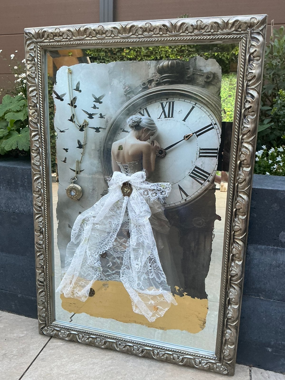 Time & Lace | Handgemaakte spiegelkunst met 3D– Made BY Warm, Ophalen, Nieuw