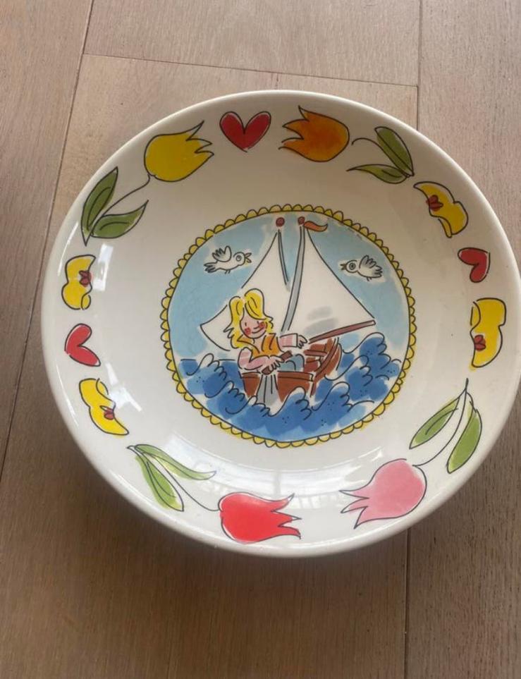 Blond amsterdam diepe borden schalen, Huis en Inrichting, Keuken | Servies, Ophalen of Verzenden, Zo goed als nieuw, Aardewerk
