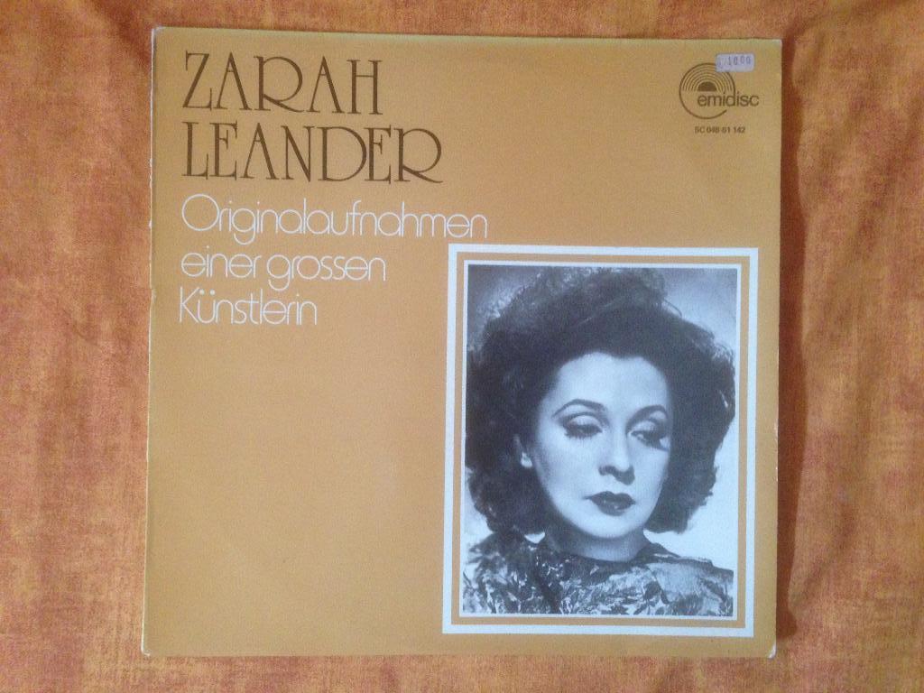 LP Zarah Leander ,, Verzenden, 1960 - 1969, Gebruikt, 12 inch