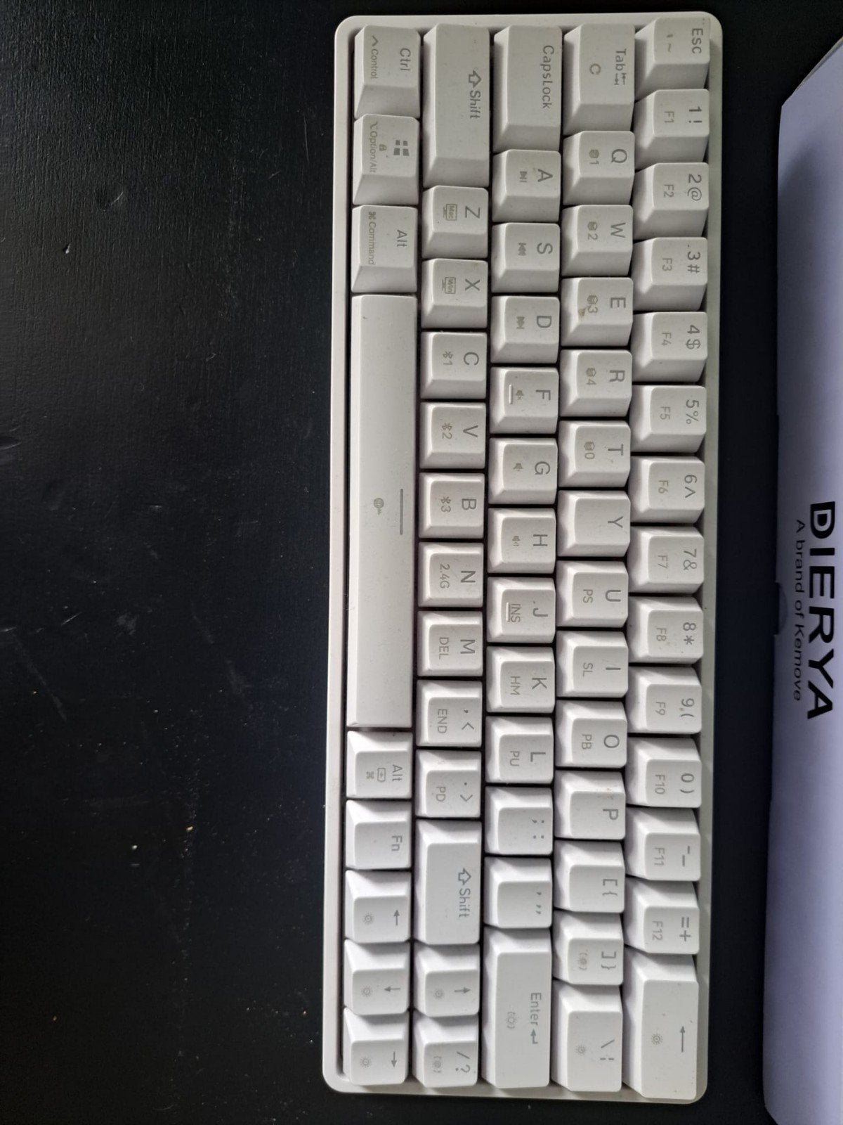 Draadloos Gaming Toetsenbord - DIERYA DK63 (QWERTY), Computers en Software, DIERYA, Ophalen of Verzenden, Zo goed als nieuw, Draadloos