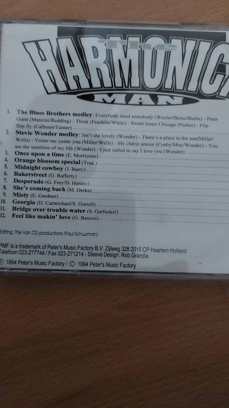 te koop harmonica man, Ophalen of Verzenden, Zo goed als nieuw