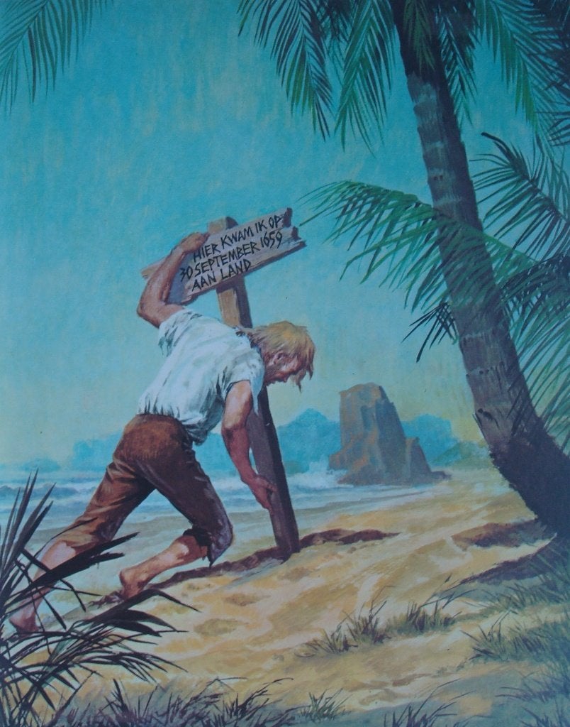 Daniel Defoe - Robinson Crusoe, 1e druk uit 1974, Ophalen, Zo goed als nieuw, Daniel Defoe