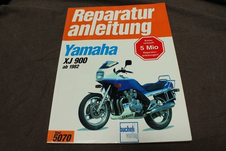 Yamaha XJ900 vanaf 1982 werkplaatsboek reparatur anleitung, Motoren, Ophalen of Verzenden, Yamaha
