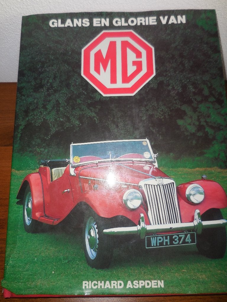 MG  Historie., Ophalen of Verzenden, Zo goed als nieuw, Overige merken, Richard Aspden