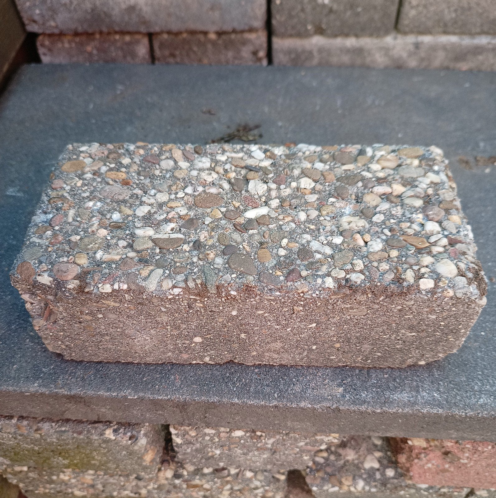 GRATIS!! 6 vierkante meter straatklinker, Tuin en Terras, Ophalen, Beton, Klinkers