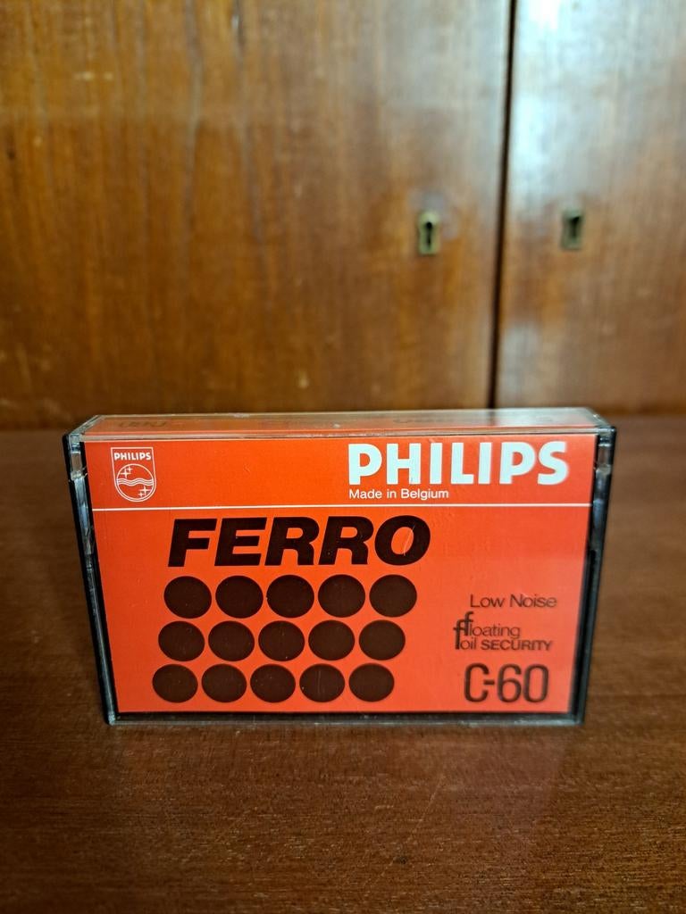 Philips Ferro cassette tape vintage, Cd's en Dvd's, Cassettebandjes, Ophalen of Verzenden, Gebruikt