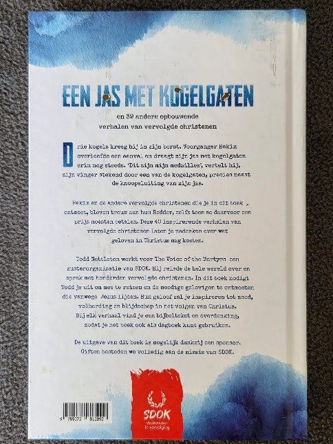 Een jas met kogelgaten - 39 opbouwende verhalen, Ophalen of Verzenden, Gelezen, Todd Nettleton
