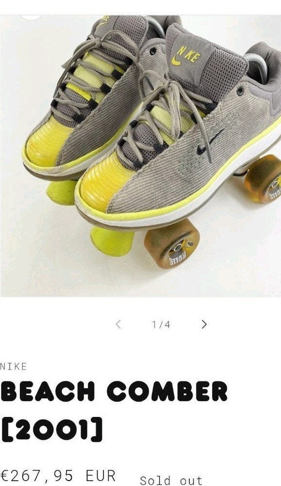 Nike Beach Comber Roller Skates [2001] - Maat 36.5, Sport en Fitness, Schaatsen, Ophalen of Verzenden, IJshockeyschaatsen, Overige merken