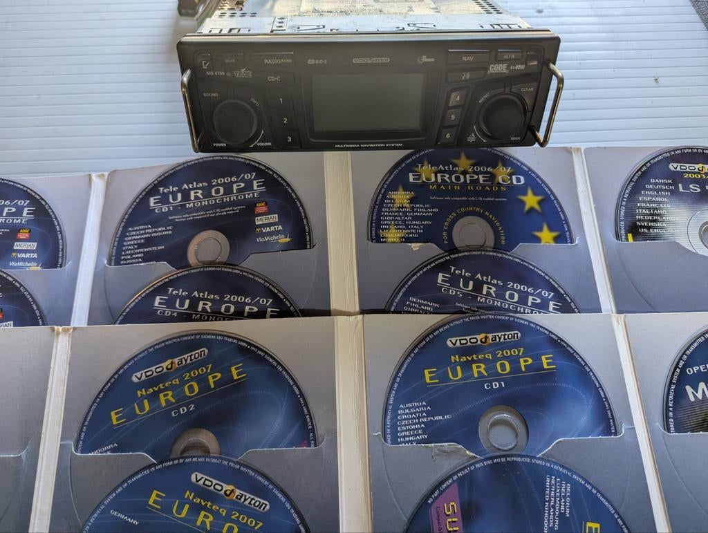 VDO Dayton MS4150RS/00 Navigatie met 2x Europa Kaarten, Ophalen, Gebruikt