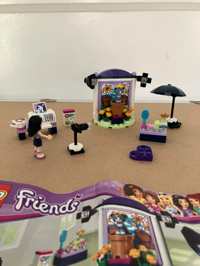 LEGO FRIENDS 41305 Emma’s fotostudio, Kinderen en Baby's, Speelgoed | Duplo en Lego, Ophalen of Verzenden, Gebruikt, Complete set