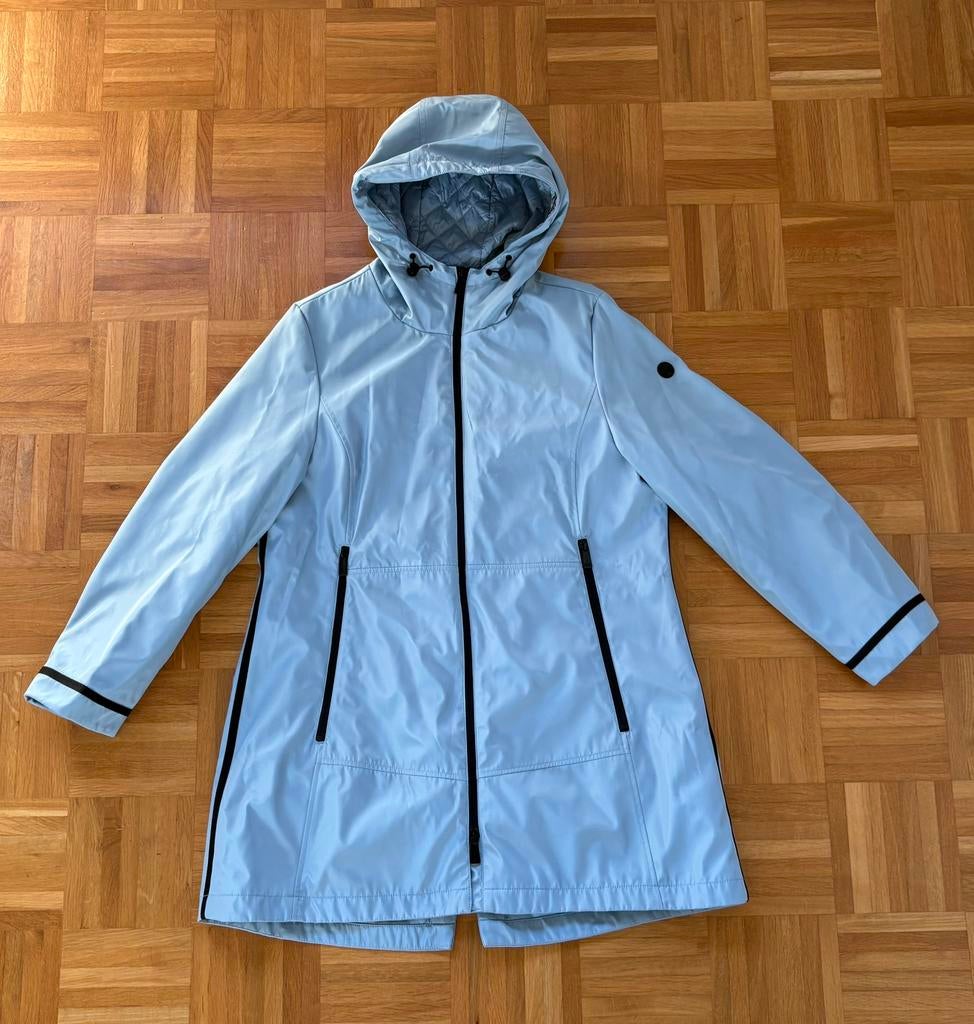Mooie lente jas maat 42 Merk Junge, Ophalen of Verzenden, Zo goed als nieuw, Maat 42/44 (L), Blauw