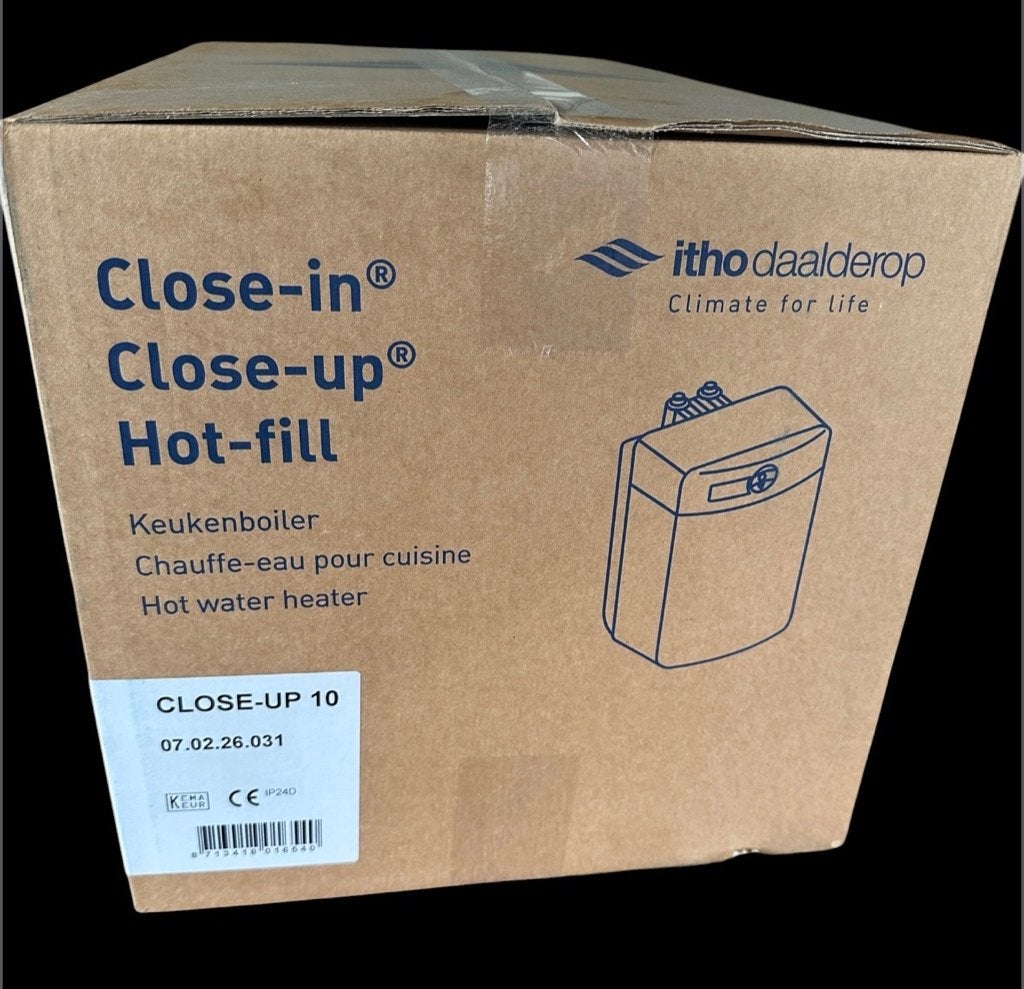Close in boiler, Ophalen, Nieuw, Boiler, Minder dan 3 jaar oud