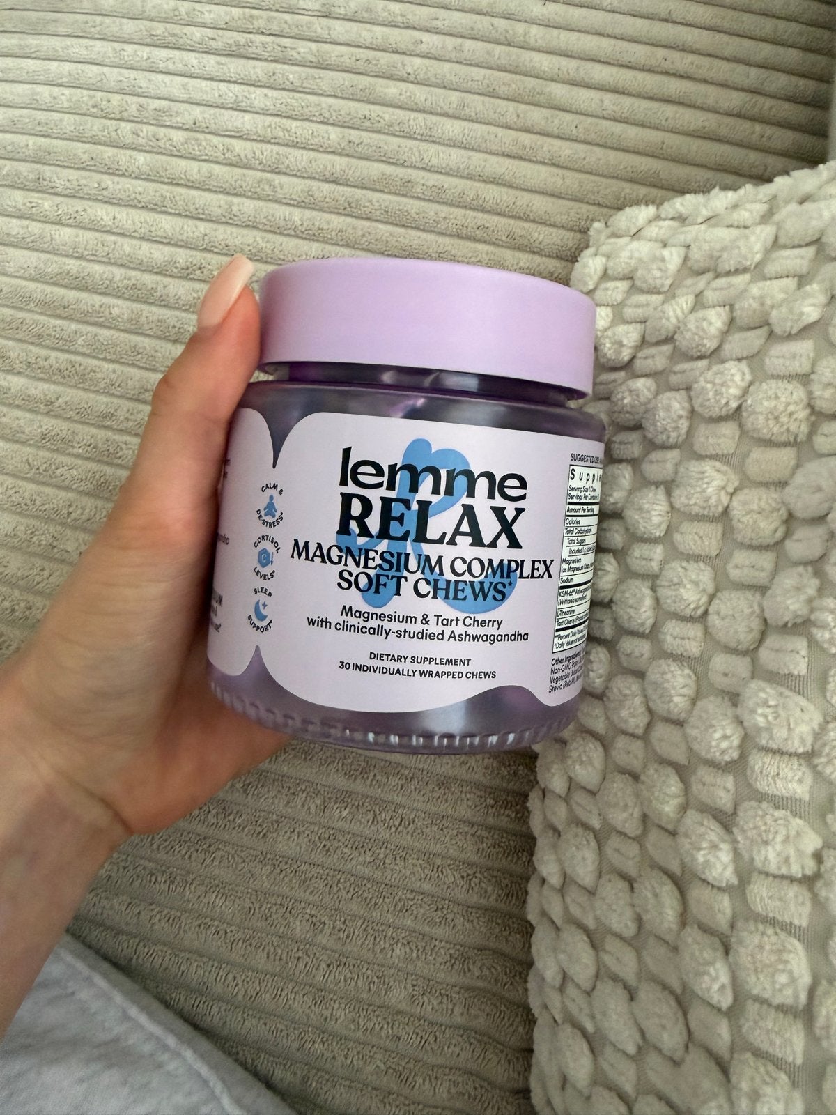 Lemme Relax Magnesium Complex Soft Chews, Ophalen of Verzenden, Nieuw, Poeder of Drank