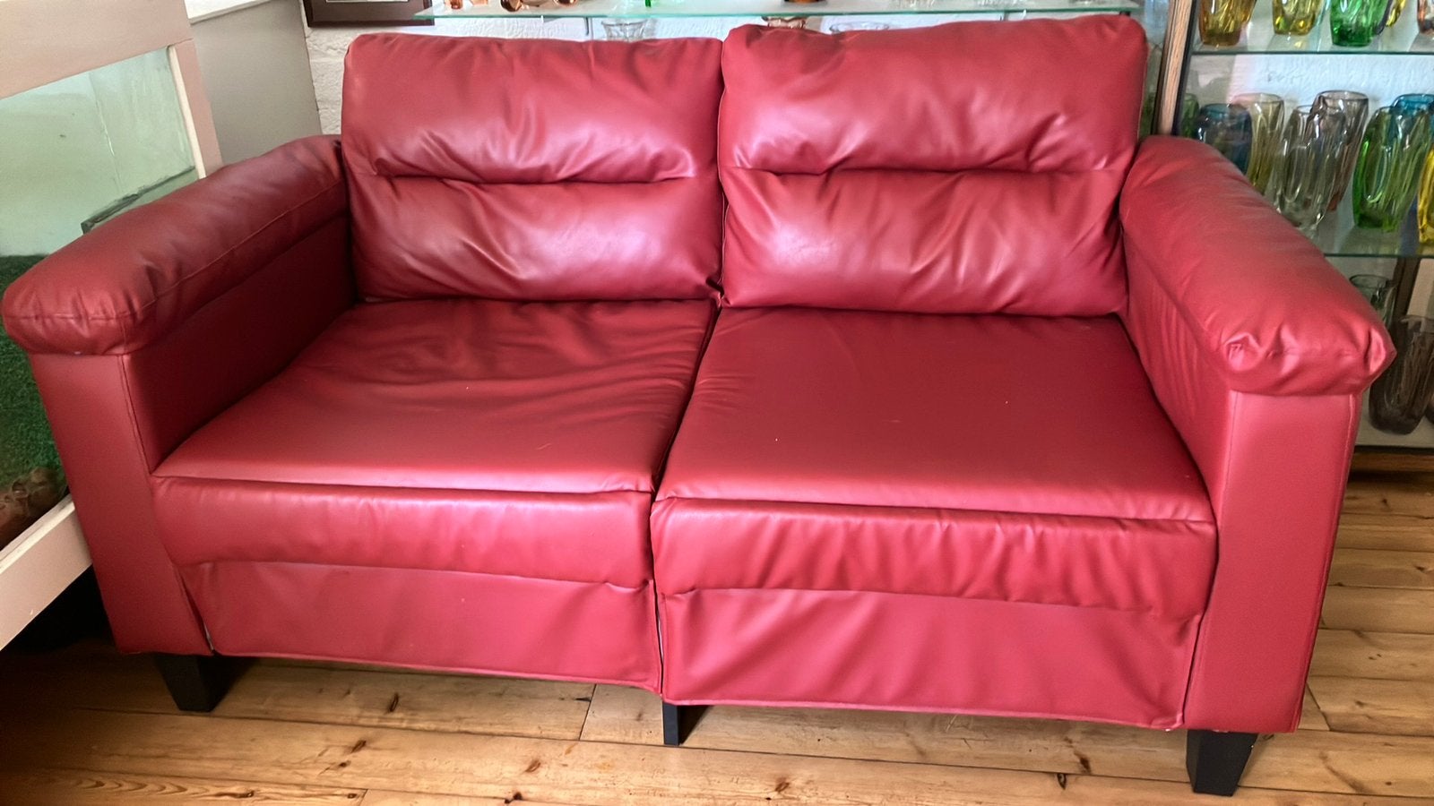 Klein bankje, Ophalen, Zo goed als nieuw, Tweepersoons, Minder dan 150 cm