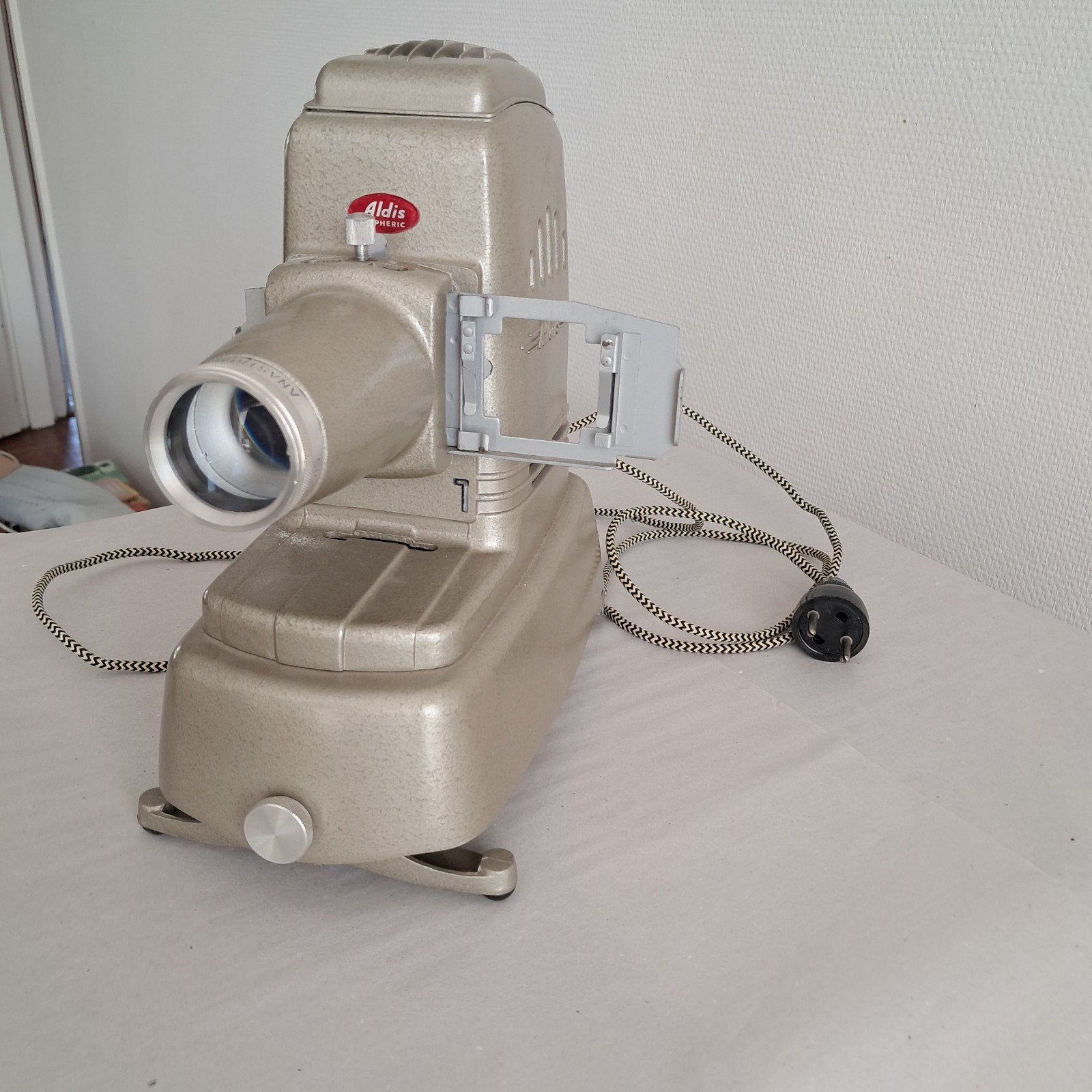 Vintage Aldis Diascoop Projector - Werkend, Ophalen, Gebruikt