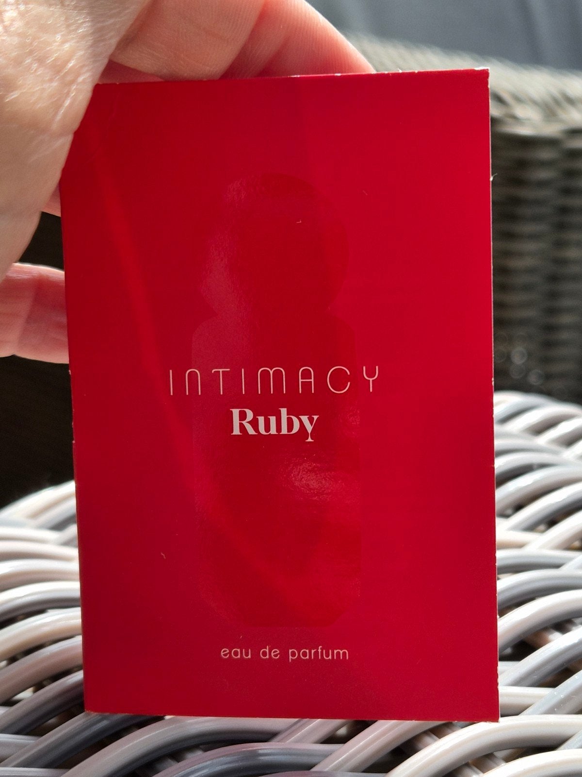 Intimacy Ruby Eau de Parfum Sample - 1.2ml, Verzenden, Nieuw