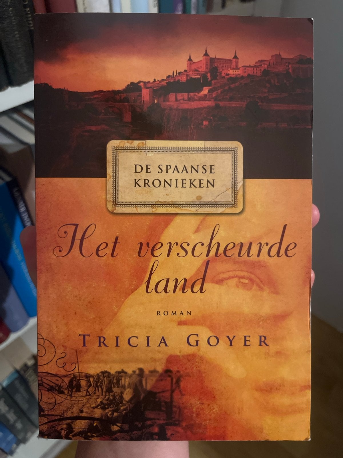 Het Verscheurde Land - De Spaanse Kronieken deel 2, Boeken, Romans, Ophalen of Verzenden, Zo goed als nieuw, Nederland
