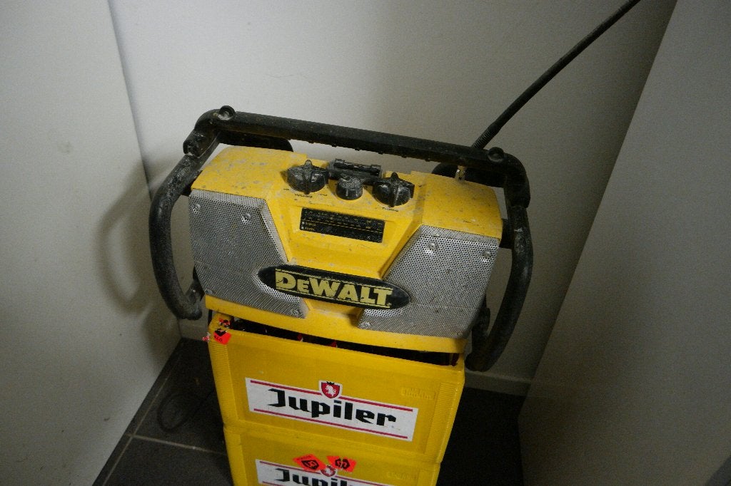 bouwradio DEWALT, Ophalen of Verzenden, Gebruikt