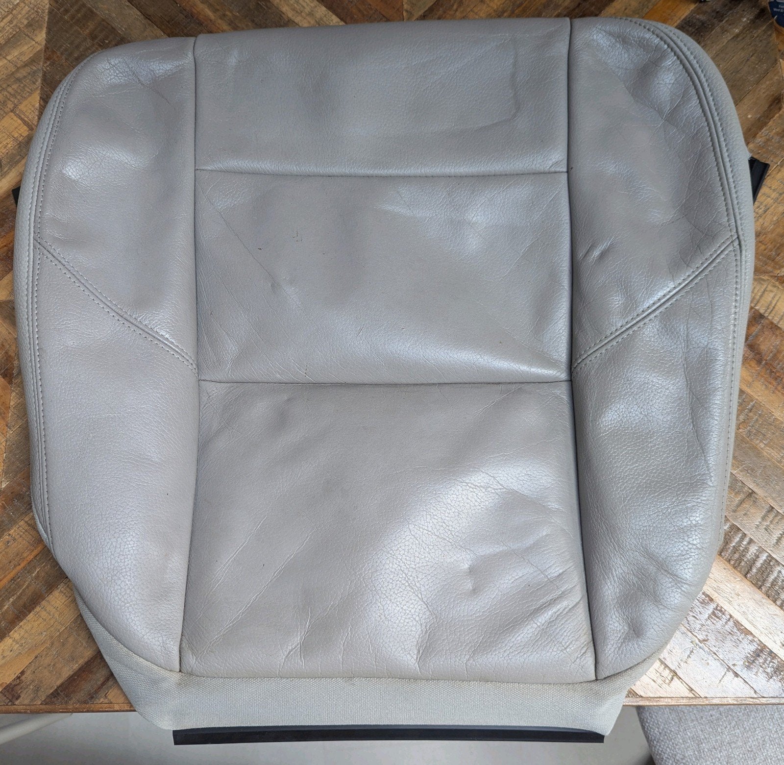 Volvo v50 s40 c30 c70 stoelbekleding grijs leer, Auto-onderdelen, Ophalen of Verzenden, Gebruikt, Volvo
